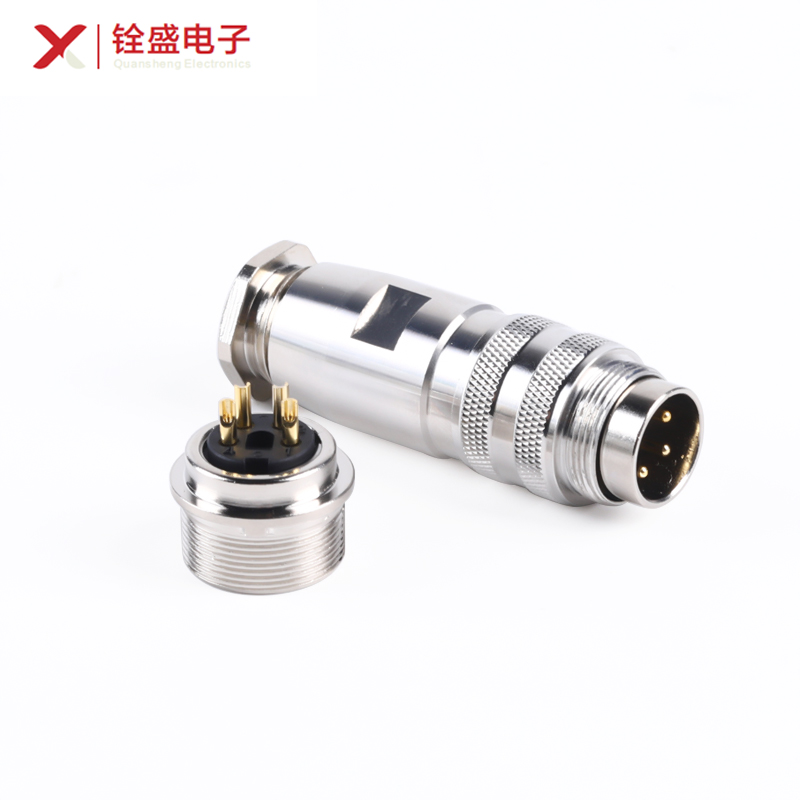 全金属C091 反装 公头 带凸点母座
